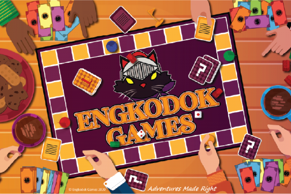Engkodok Games store and team photo